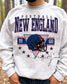 Vintage New England Football Sweatshirt | Retro Helmet, Fan Apparel (etsy image id: 7157628165)