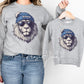 Detroit Crewneck Sweatshirt: Kids Football Spirit Apparel (etsy image id: 7264401282)