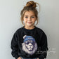 Detroit Crewneck Sweatshirt: Kids Football Spirit Apparel (etsy image id: 7264401398)