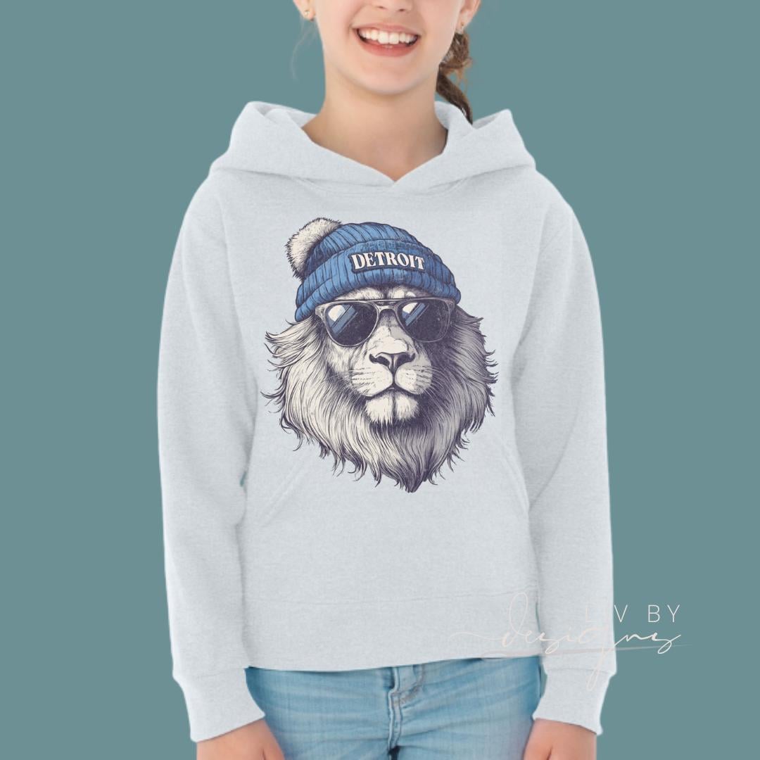 Detroit Youth Sweatshirt | Football Fan Apparel (etsy image id: 7324904490)