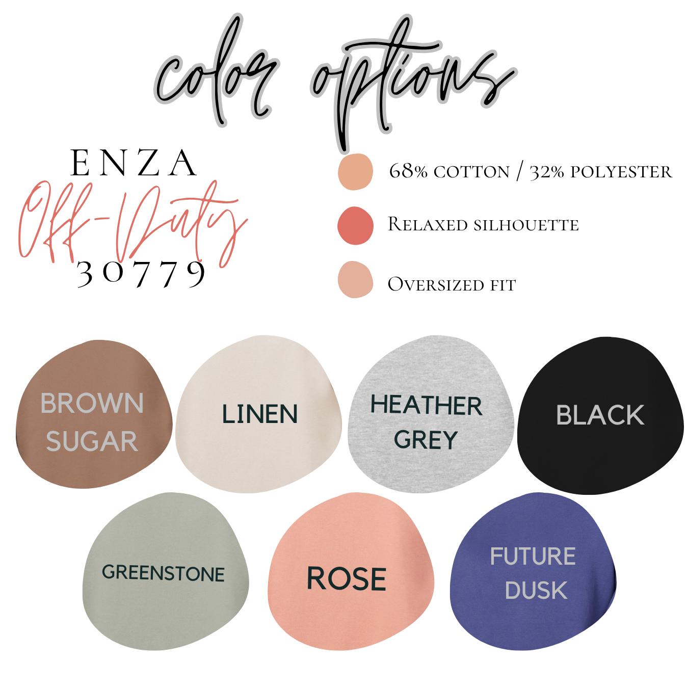 Embroidered Iced Coffee Sweatshirt | Enza Oversized, Customizable (etsy image id: 7371110362)