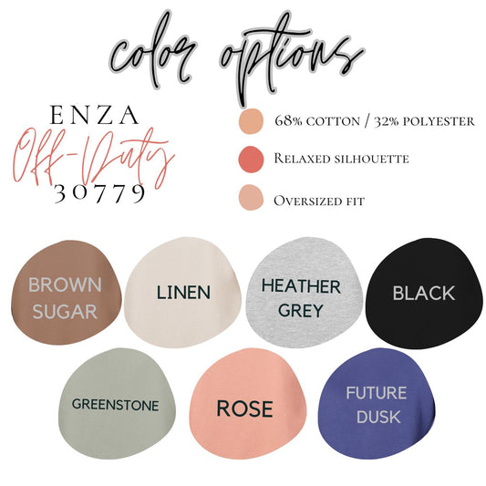 Embroidered Iced Coffee Sweatshirt | Enza Oversized, Customizable (etsy image id: 7371110362)