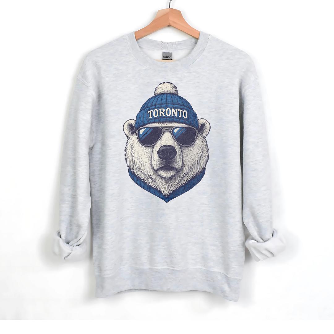 Toronto Hockey Sweatshirt | Polar Bear Fan Apparel (etsy image id: 7388621198)