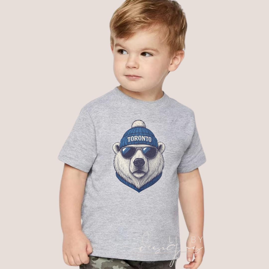 Toronto Maple Leafs Youth Shirt | Sublimation Top | Toronto Hockey Spirit Wear (etsy image id: 7388840474)