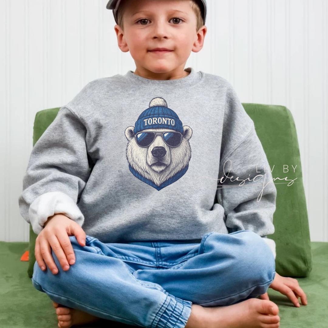 Toronto Maple Leafs Youth Shirt | Sublimation Top | Toronto Hockey Spirit Wear (etsy image id: 7436760237)