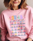 YOU ARE Teacher Alphabet Gildan Sweatshirt | DTF Print Teacher Appreciation (etsy image id: 7512842039)