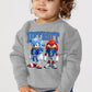 Detroit Football Kids' Crewneck | Sonic and Knuckles Football Apparel (etsy image id: 7519072788)