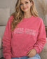 Embroidered Comfort Colors Boy Mom Crewneck Sweatshirt | Custom Name Sleeve Option (etsy image id: 7563928482)