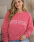 Embroidered Mom Sweatshirt | Comfort Colors, Personalized Sleeve (etsy image id: 7563928482)