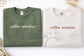 Coffee Weather Crewneck | Embroidered Coffee Sweatshirt | Bella Canvas Crewneck | Cozy Neutral Pullover | Coffee Lover Gift (etsy image id: 7582466514)