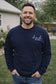Custom Embroidered Mama & Dad Sweatshirt, Personalized Matching Crewnecks With Names On Sleeve, Baby Shower Gift, New Parents Gift (etsy image id: 7582854888)