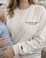 Custom Embroidered Mama & Dad Sweatshirt, Personalized Matching Crewnecks With Names On Sleeve, Baby Shower Gift, New Parents Gift (etsy image id: 7582855042)