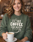 Funny Coffee Sweatshirt | I Like Coffee and Maybe Three People | Sarcastic Gildan Crewneck (etsy image id: 7616584267)
