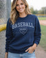 Baseball Mama Sweatshirt, High School Baseball Mom Crewneck, Bella Canvas Baseball Mom Pullover, Sports Mom Sweatshirt, Team Spirit Crew (etsy image id: 7618997056)