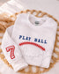 Embroidered Baseball Mama Sweatshirt, High School Baseball Mom Crewneck, Bella Canvas personalized number, Sports Mom Spirit Crew (etsy image id: 7619008450)