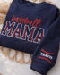 Embroidered Baseball Mama Sweatshirt, High School Baseball Mom Crewneck, Bella Canvas personalized number, Sports Mom Spirit Crew (etsy image id: 7619132340)