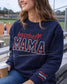 Embroidered Baseball Mama Sweatshirt, High School Baseball Mom Crewneck, Bella Canvas personalized number, Sports Mom Spirit Crew (etsy image id: 7619132342)