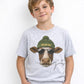 Youth Green Bay Cow Football Crewneck, Game Day Ash Grey Shirt (etsy image id: 7635079642)