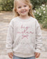Embroidered Big Sister Toddler Sweatshirt | Personalized Announcement (etsy image id: 7643864749)
