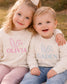 Easter Embroidered Toddler Crewneck | Personalized Bunny Name Sweatshirt | Bunny Ears Kids Pullover | Easter Rabbit Skins Crewneck (etsy image id: 7654124237)