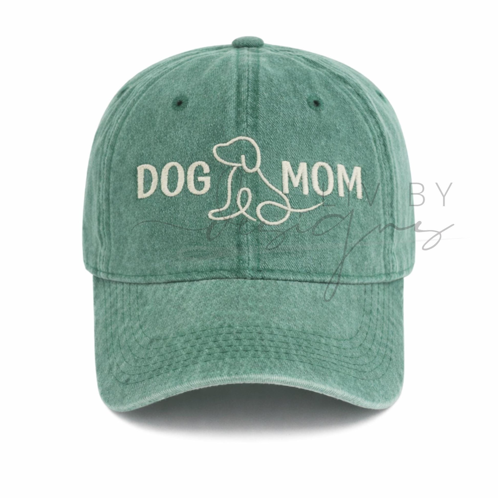 Dog Mom Embroidered Hat | Embroidered Adjustable Hat | Gift Idea for Pet Lovers | (etsy image id: 7666232064)