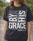 Saved by Grace Shirt, Christian Comfort Colors Tee, Romans 3:23–24 Shirt, Faith Based Graphic Tee, Modern Christian Shirt (etsy image id: 7667039513)