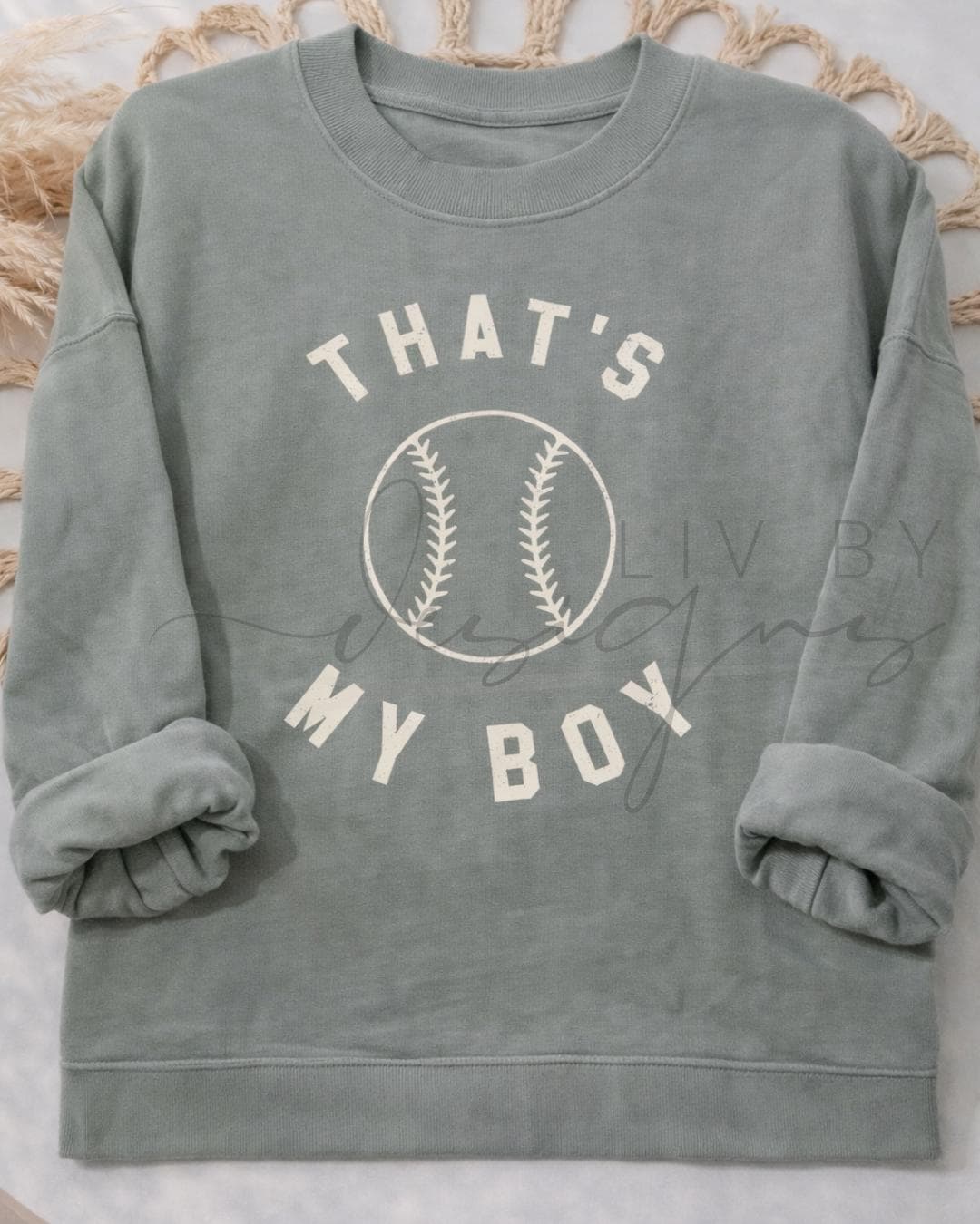 That’s My Boy Baseball Sweatshirt, High School Baseball Mom Crewneck, Gildan Sports Mom Pullover, Game Day Team Mom Gift (etsy image id: 7667085109)