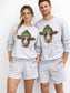 Model couple showing off their green bay packers spirit animal sublimated crewnecks (etsy image id: 7683024463)
