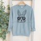 Hip Hop Bunny Easter Crewneck | Bella + Canvas Unisex Sweatshirt | Trendy Easter Bunny Pullover | Spring Graphic Crew (etsy image id: 7713111694)