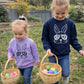 Hip Hop Bunny Toddler Shirt | Rabbit Skins Tee or Crewneck | Easter Toddler Outfit | Trendy Easter Bunny (etsy image id: 7713203724)