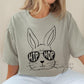 Hip Hop Bunny T-Shirt, Easter Spring Comfort Colors Apparel, DTF Graphic Tee (etsy image id: 7735092702)