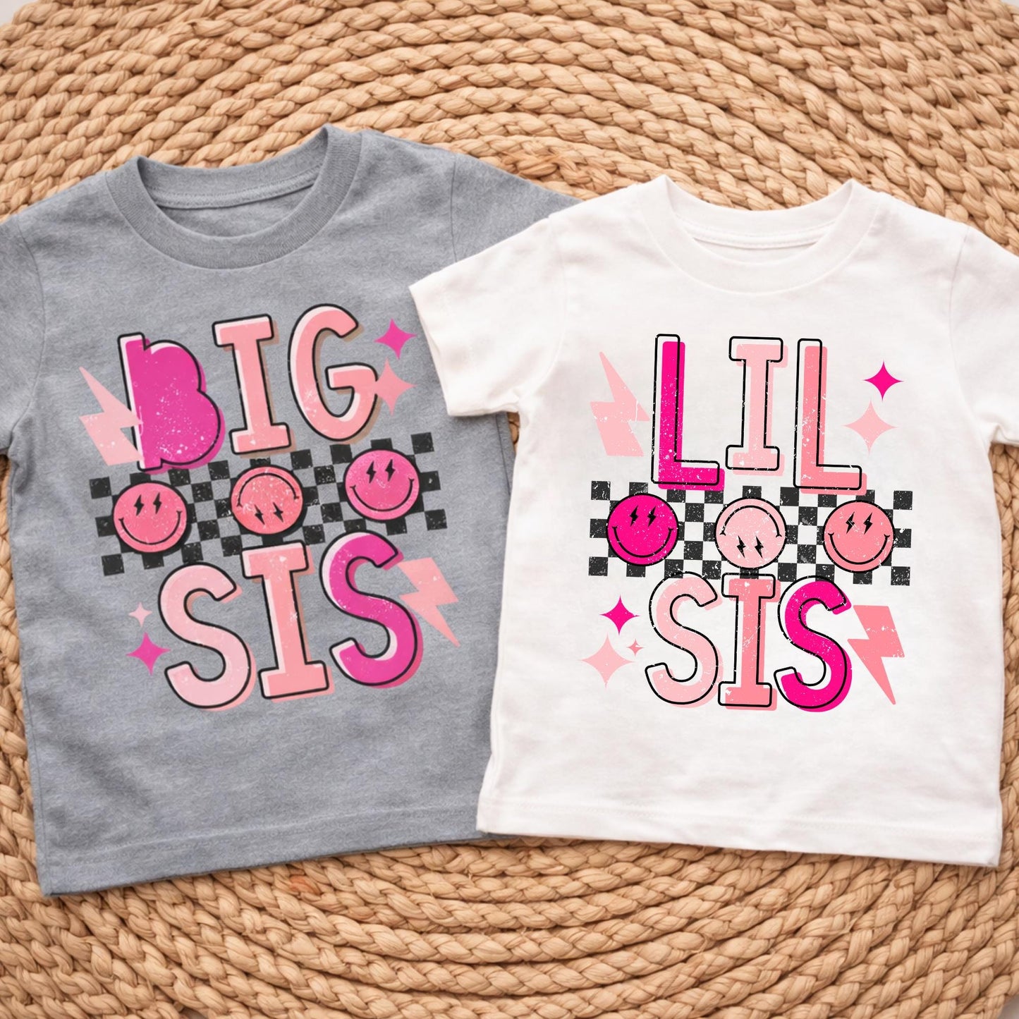 Big Sis Shirt for Pregnancy Announcement | Big Sibling Reveal Toddler Tee | Personalized Big Sis Shirt | Lil Sis Tshirt | Matching Toddler (etsy image id: 7736689338)