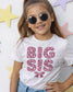 Floral Big Sister T-shirt, Toddler Sibling Announcement Shirt, Pregnancy Reveal Gift (etsy image id: 7871341786)