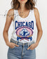 Chicago Baseball Tank Top | Vintage Cubs Graphic Summer Shirt (etsy image id: 7890988022)