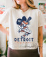 Detroit Baseball Crop Top | Cartoon Tiger Comfort Colors Cropped T-Shirt (etsy image id: 7892050734)
