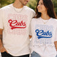 Vintage Style Cubs Baseball Graphic Tee, Unisex Cotton Blend Game Day Shirt (etsy image id: 7905683166)
