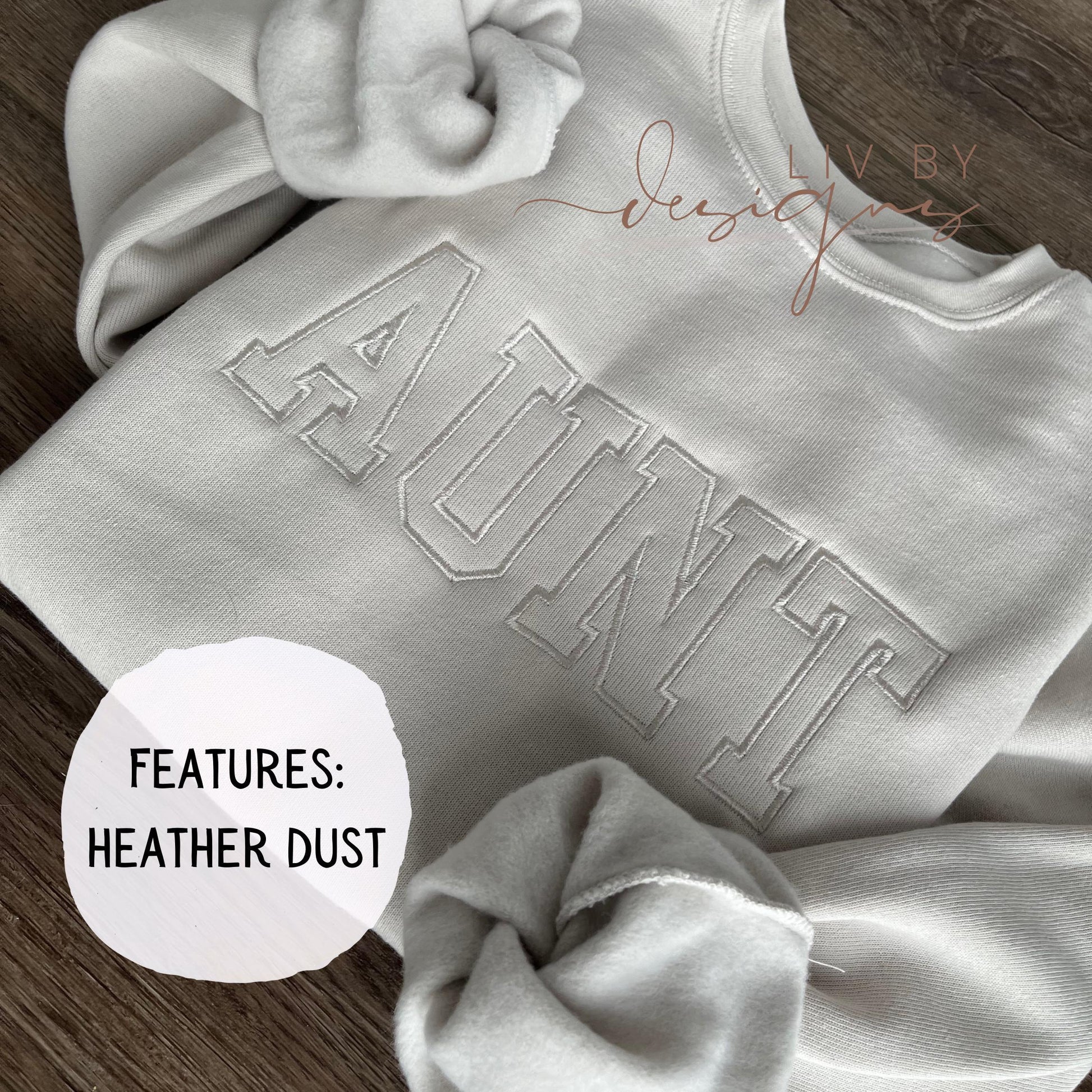 Relaxed Fit Pullover Personalized Mama Crewneck Custom Embroidery Design Heart Sleeve Detail Children Names Feature Bella Canvas Quality Comfortable Unisex Sweatshirt Mother Day Gift Idea Special Mom Present Varsity Style Lettering Family (etsy image id: 7913368504)