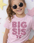 Floral Big Sister T-shirt, Toddler Sibling Announcement Shirt, Pregnancy Reveal Gift (etsy image id: 7919293407)