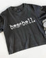 Baseball Crop Top | Retro Baseball Comfort Colors Boxy Cropped T-Shirt for game days (etsy image id: 7925044026)