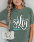 Salty Summer Comfort Colors Shirt | Summer Boating Graphic Tee, Bright salty tee, relaxing beach tee (etsy image id: 7933208854)