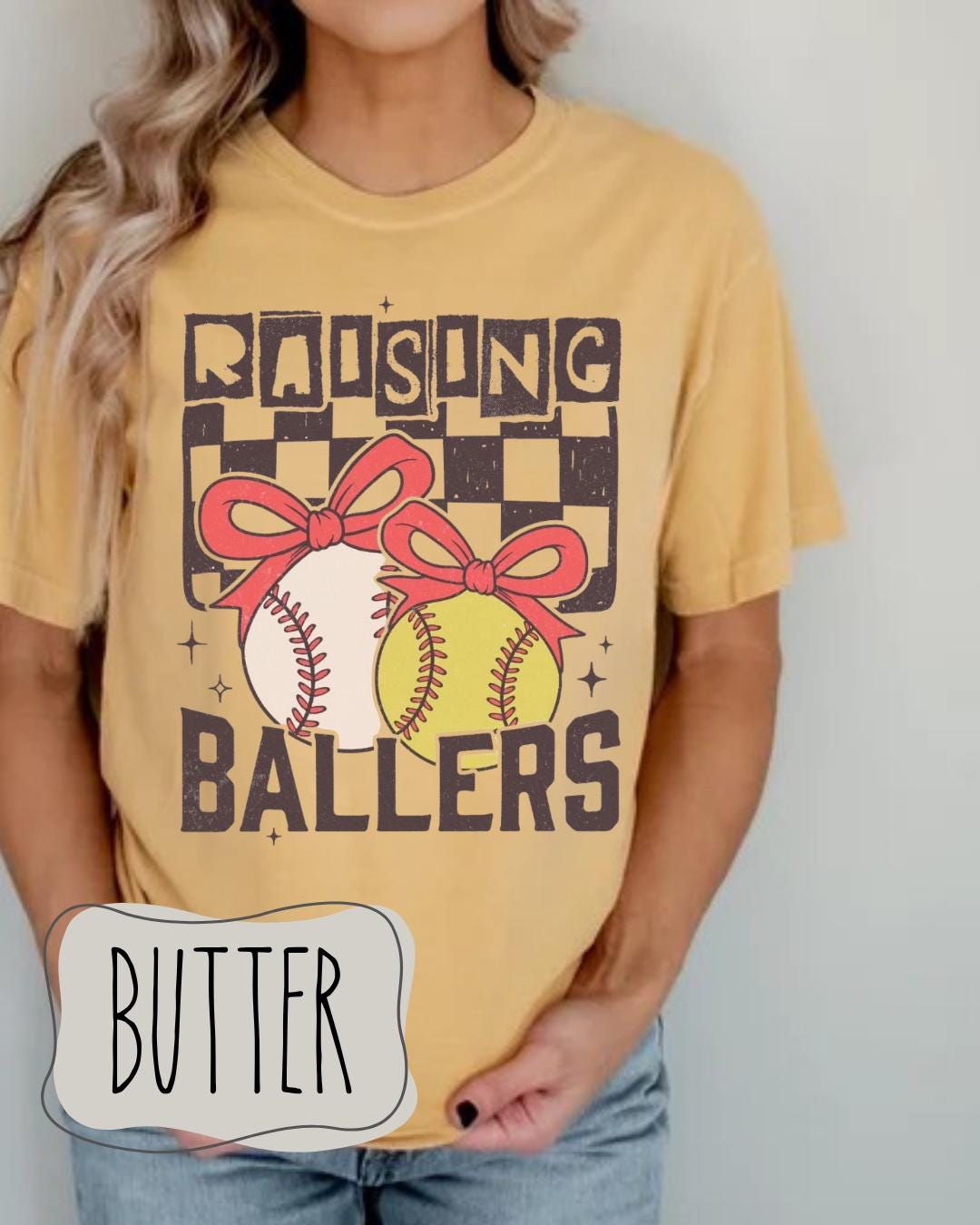 Game Day Baseball Comfort Colors Tee | Baseball Fan Shirt, Retro Softball Fan Shirt for mom, sideline tee for baseball, softball season (etsy image id: 7933250006)