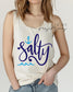Salty Summer Comfort Colors Tank | Summer Boating Graphic Tank, Bright Salty Tank, Relaxing Beach Fit (etsy image id: 7940892736)