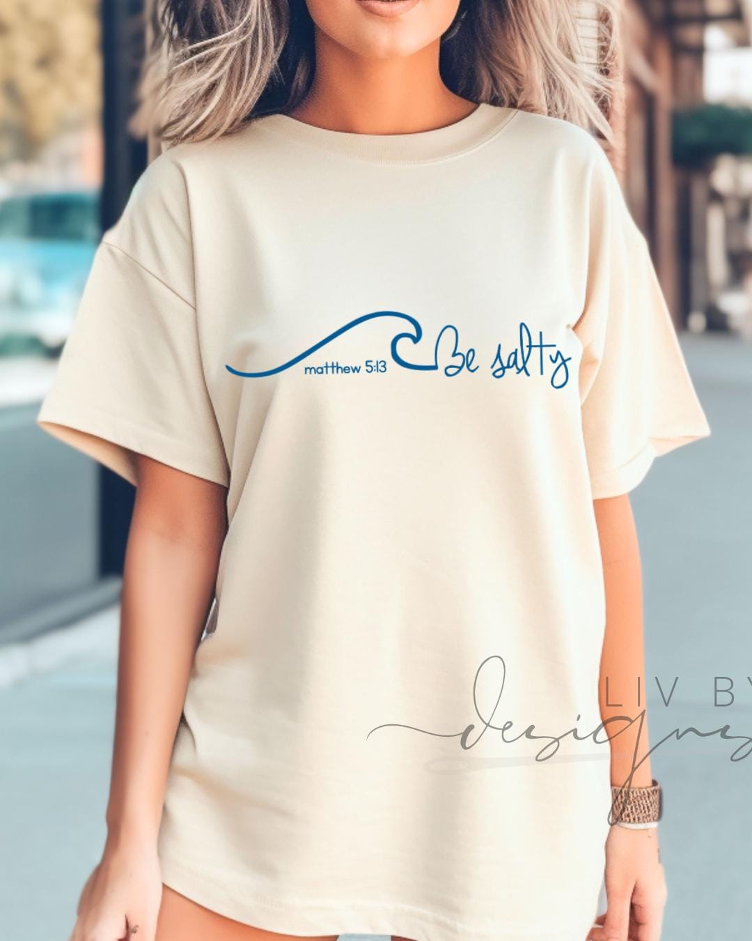 Be Salty Christian Tee | Matthew 5:13 Shirt | Faith Based Comfort Colors Tee | Gift for Her (etsy image id: 7948534246)