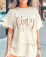 Pray On It Christian Tee | Faith Based Comfort Colors Tee | Gift for Her (etsy image id: 7948715100)