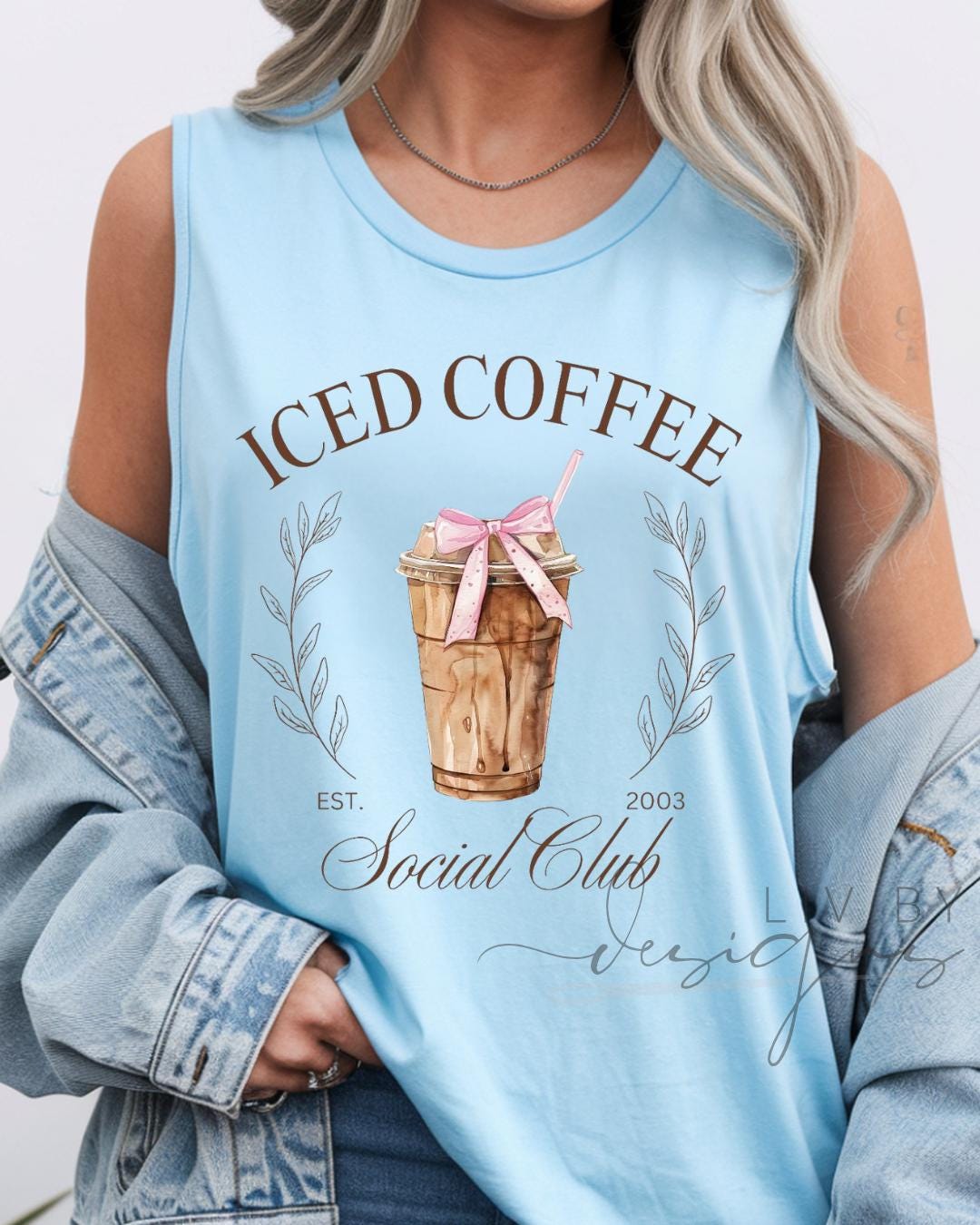 Comfort Colors Social Club Graphic Tank Top | Coffee Lover Top for the summer days, Matching Besties Tops for Vacations (etsy image id: 7955285842)