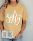 Salty Summer Comfort Colors Shirt | Summer Boating Graphic Tee, Bright salty tee, relaxing beach tee (etsy image id: 7981165249)