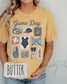 Game Day Baseball Tee for mom | Comfort Colors Retro Baseball Fan Shirt, Gift for mom High school baseball season tee __etsy:7981189681