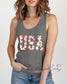 Fourth of July Tank top, Patriotic Retro tank, Comfort Colors Tank top | Patriotic large letter Graphic, USA Retro Shirt (etsy image id: 7981509317)