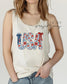 Fourth of July Tank top, Patriotic Retro tank, Comfort Colors Tank top | Patriotic large letter Graphic, USA Retro Shirt (etsy image id: 7981563459)