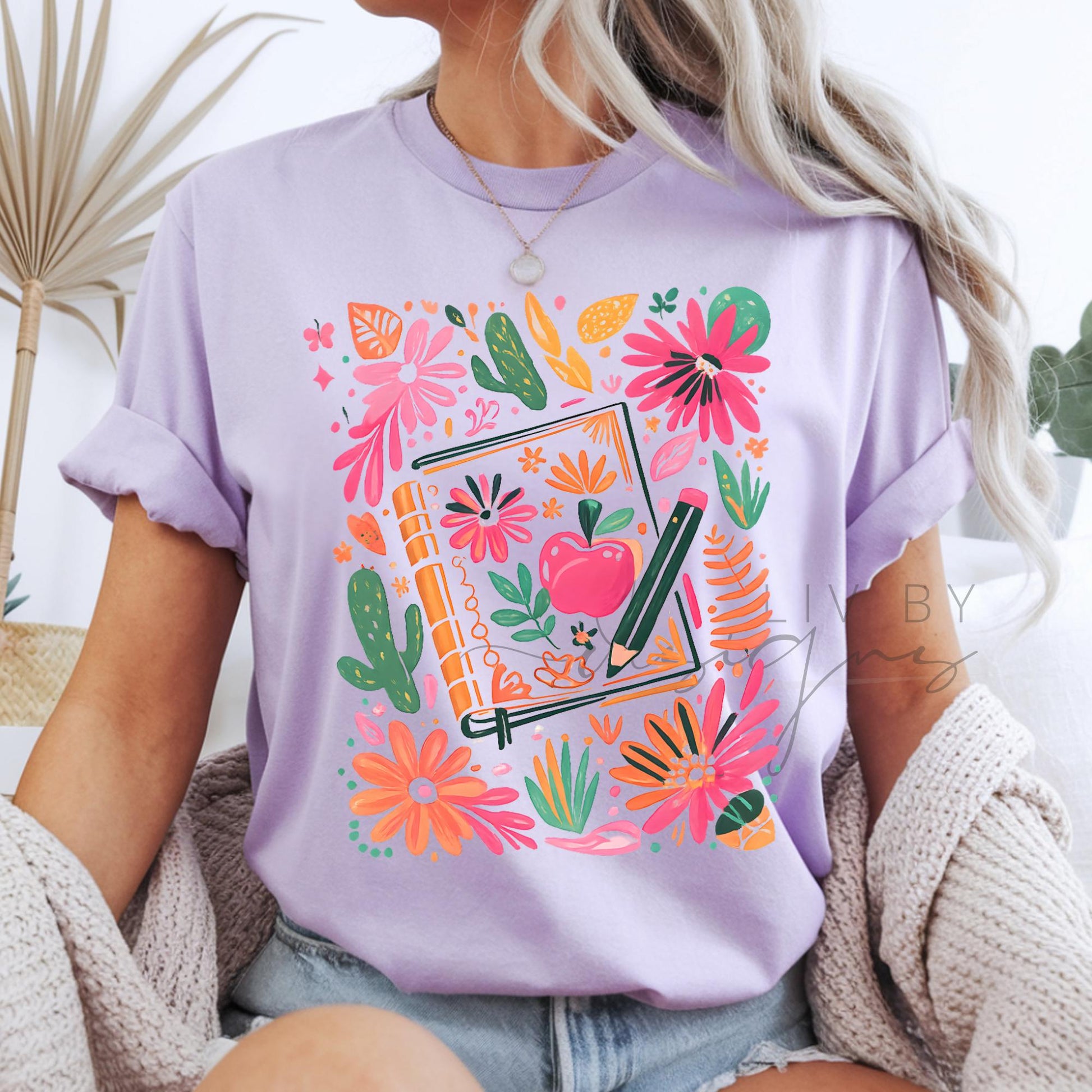 Teacher Tee Comfort Color  | Matching Bestie Teacher Tees, Teacher Appreciation Gift for Elementary Teacher, Bright and Fun Teacher tee (etsy image id: 7986506355)